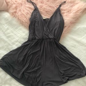 Gray romper